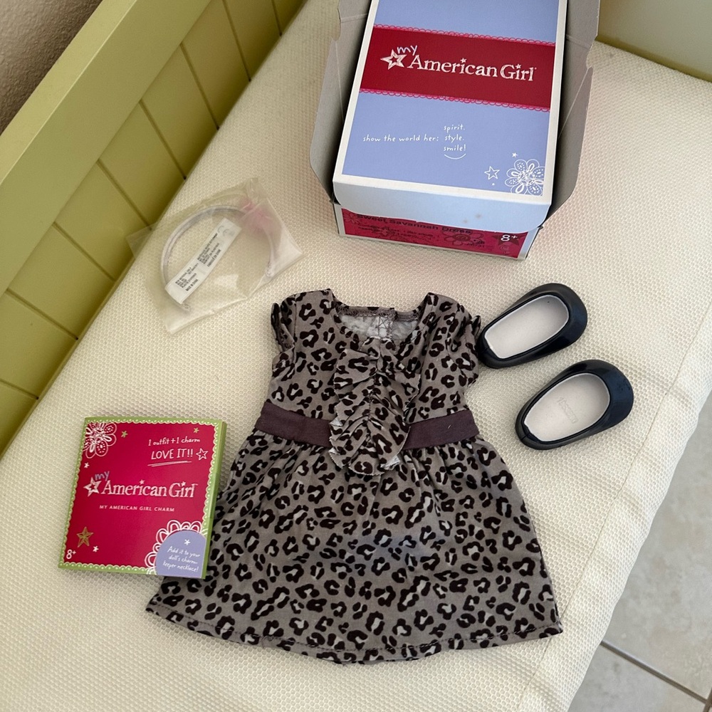 New American Girl 18" Doll Sweet Savanna Dress